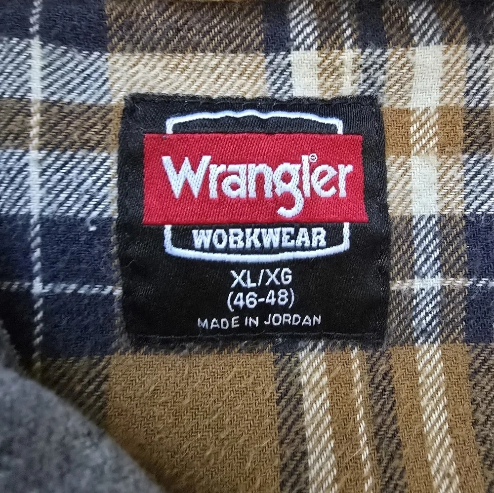 Wrangler Hooded Chore Jacket Mens Xl 46-48 Barn Western Distressed